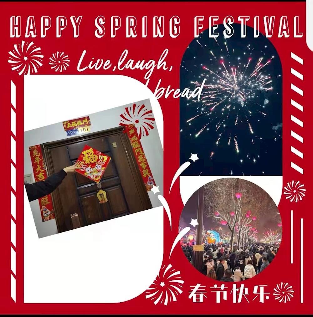 玉兔添新意，幸福趣味年